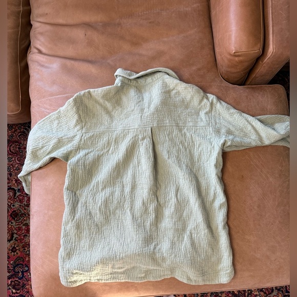 Weekday Crystal Indoor Jacket Light Green Women’s Size Medium - Picture 8 of 9